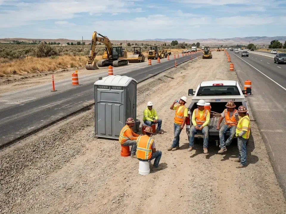 highway-road-construction-crew-007 — frequently asked questions, Porta Potty and Restroom Rentals in Ballenger Creek, MD